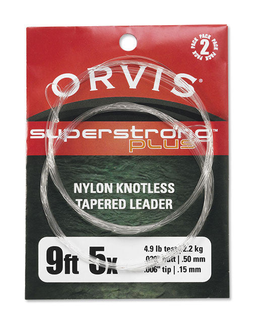 Super Strong Plus Leaders 2PK - The TroutFitter Fly Shop