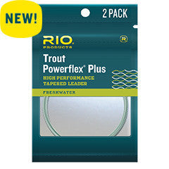 Rio Powerflex Plus Tapered Leader - The TroutFitter Fly Shop