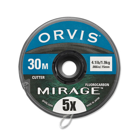 Mirage Flurocarbon Tippet Material - The TroutFitter Fly Shop 