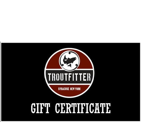 Gift Card - The TroutFitter Fly Shop 