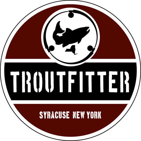 TroutFitter 5" Decal - The TroutFitter Fly Shop 